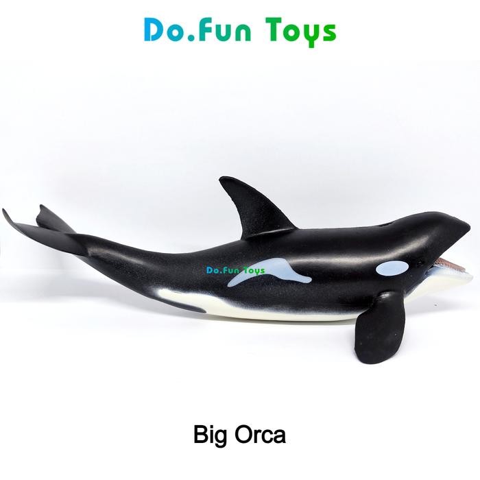 ORCA Animal Figure / Mainan Miniatur Ikan Paus Pembunuh