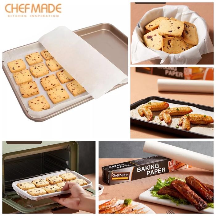 ELtamart Chefmade Kertas Baking Paper 30cm panjang 5m WK9160