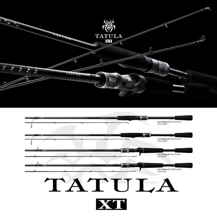 Daiwa Tatula XT 2022 Casting Rod Spinning Baitcasting Joran Pancing