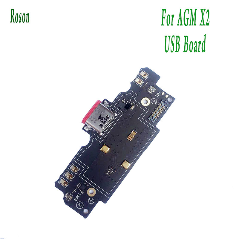 Roson For AGM X2 USB Plug Charge Board USB Charger Plug Board Module For AGM X2 Mobile Phone