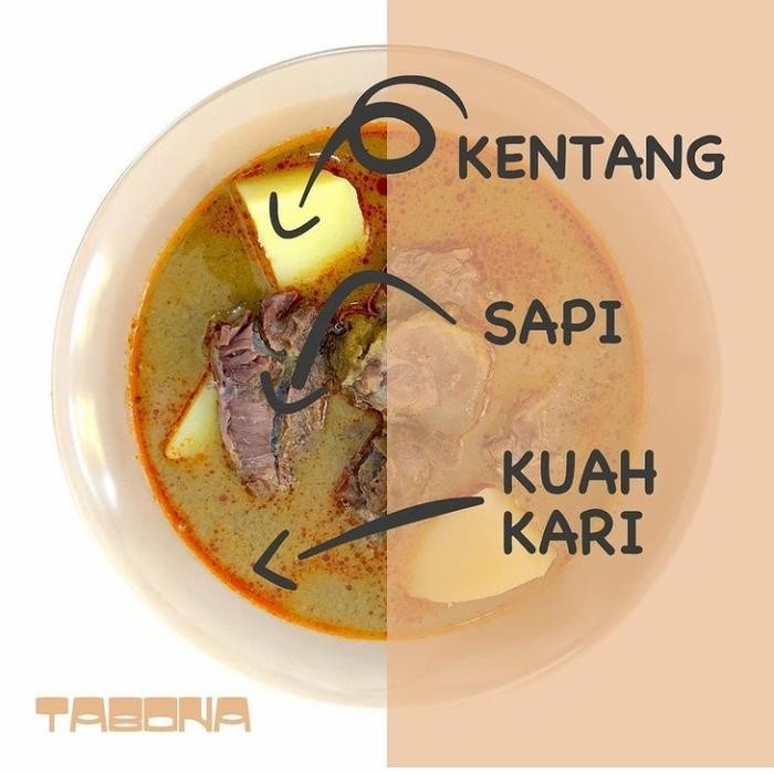 

Kari Bihun Ayam / Sapi TABONA Legendaris Medan - Ready to eat / frozen