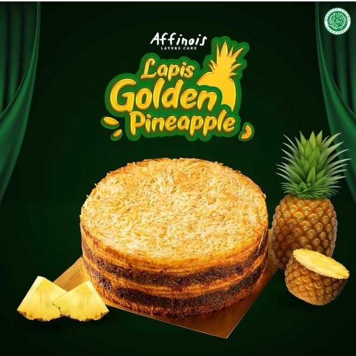 

NEW ! Lapis Legit Golden Pineapple / Lapis Legit Nenas by Affinois