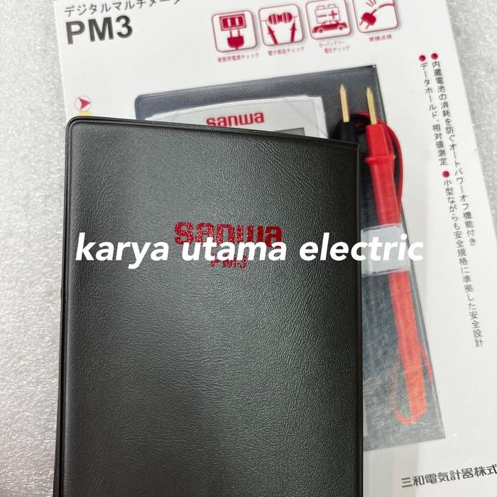 Limited Multitester Digital Sanwa Pm3 Pocket Digital Multitester Sanwa Pm3