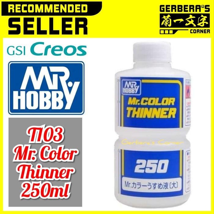 

Mr Color T103 Mr Color Thinner 250ml - Mr. Hobby - Lacquer Paint