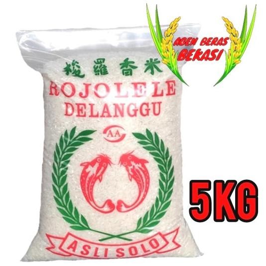 

BERAS ROJOLELE DELANGGU ASLI SOLO 5KG MURAH