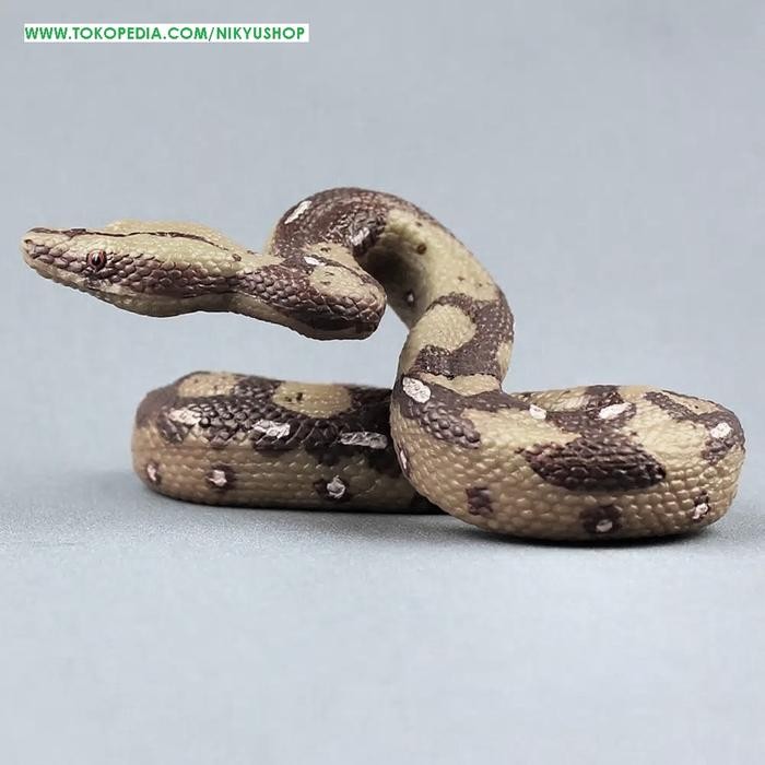 Mainan Edukasi Pajangan Koleksi Hewan Ular Piton Boa Constrictor