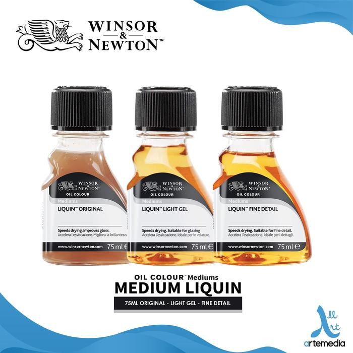 

Medium Cat Minyak Winsor & Newton 75ml Liquin Medium Oil Painting