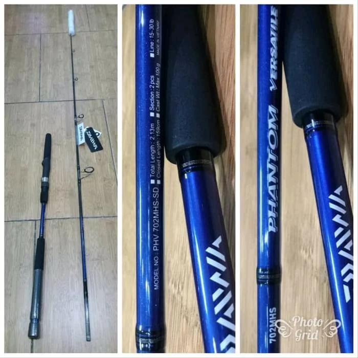 Joran DAIWA PHANTOM VERSATILE 702MHS 213cm 15-30lbs -Spinning BEST