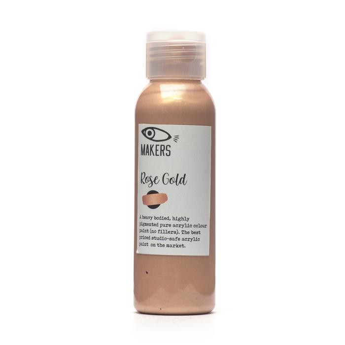 

Rose Gold Acrylic Paint 100ml