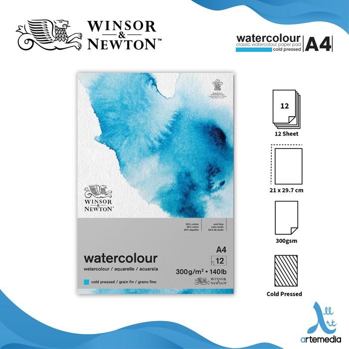 

Kertas Cat Air Winsor & Newton Classic A4 Watercolor Paper