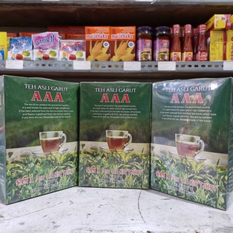 

Teh Asli Garut AAA | Teh Sam A | Teh Kuan Yim / Teh Daun Garut AAA / Teh Hijau Tradisional / Teh Cap Sam A