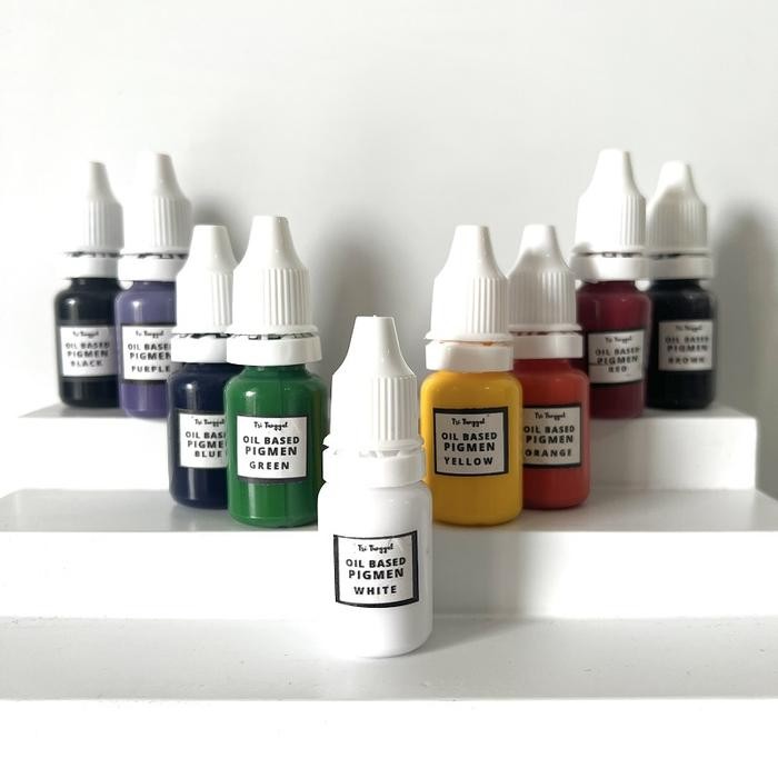 

Paket Pigmen Resin 9 Warna Oil Based Lengkap 15gr Pewarna Resin Cat Minyak Tie Dye Sablon Clay