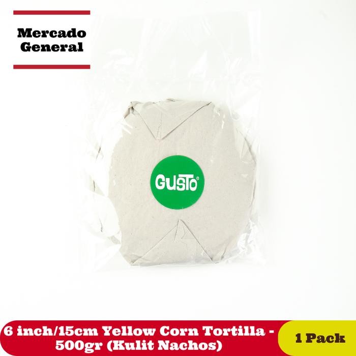 

FyZ 6 inch/15cm Yellow Corn Tortilla - 500gr (Kulit Nachos)