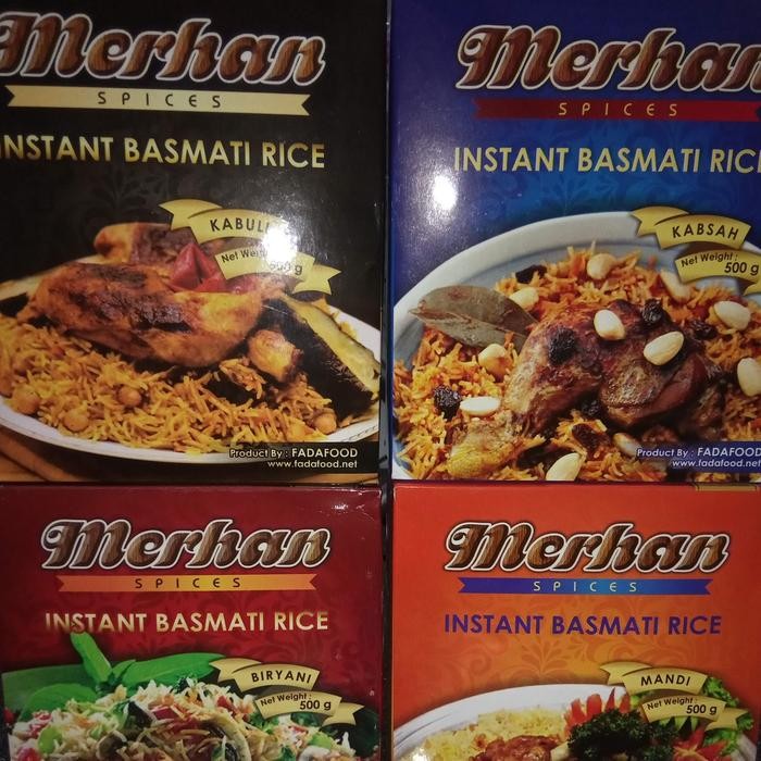 

Glx Merhan Basmati rice dan Biryani Kebuli Kabsah Mandi (pilih di note)