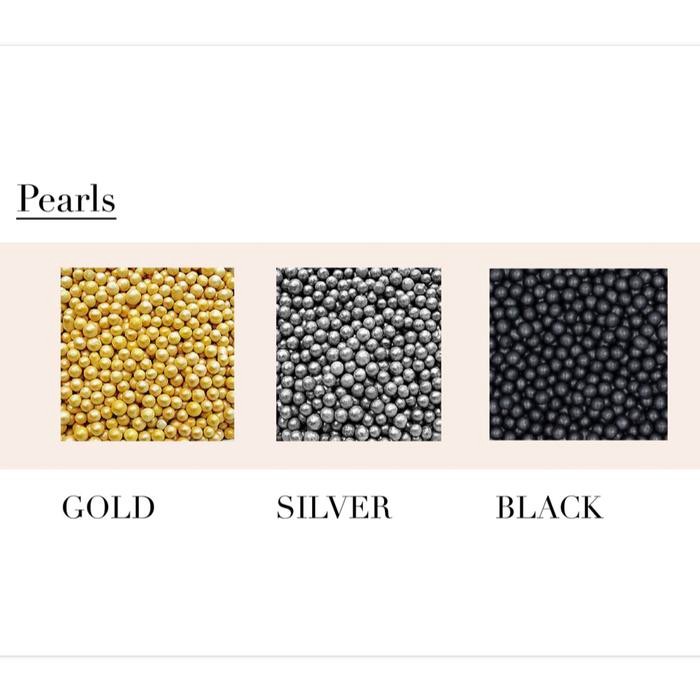 

FyZ Pearls mutiara hiasan kue edible kemasan 50g