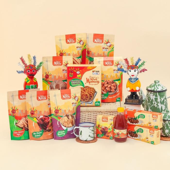 

TERMURAH Paket Hampers Dapoer Mpok Memey / Paket Hampers Makanan Khas Betawi / Paket Hampers Snack