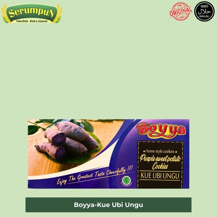 

ASLI Kue Ubi Ungu Boyya Oleh-Oleh Khas Surabaya Makanan Ringan Kue Ubi Ungu 200g READY STOCK