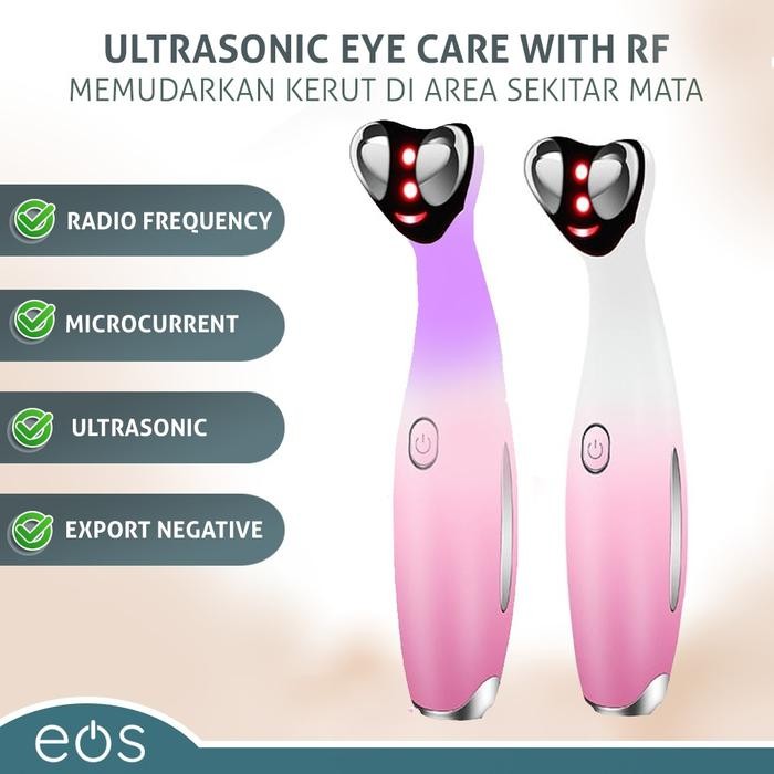 Ultrasonic Eye Massager RF Microcurrent Export Negatif