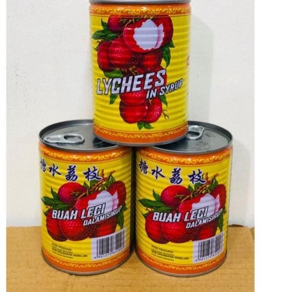 

Gdh Lychee in Syrup Buah Leci Dalam Sirup Kaleng 567gr Red Boat Brand lychees