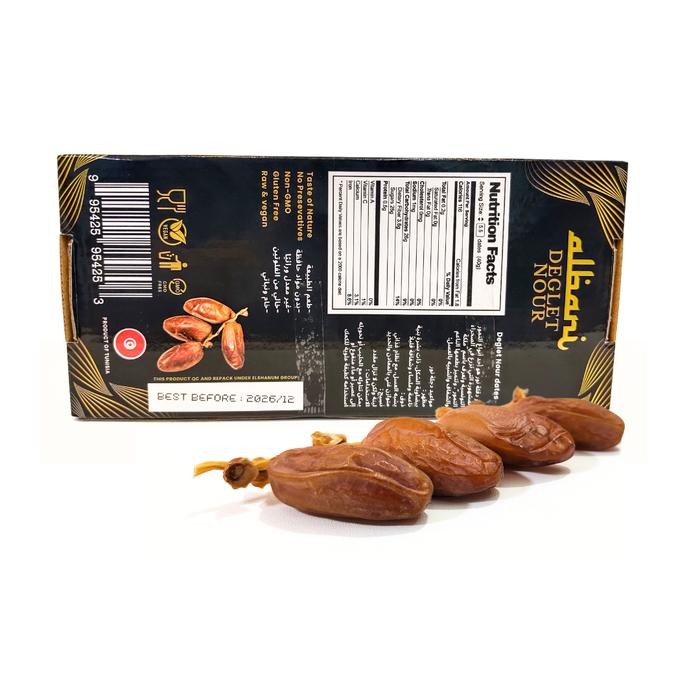 

Gdh Kurma Tangkai Albani 500gr Tunisia Deglet Nour Dates - Albani pusat