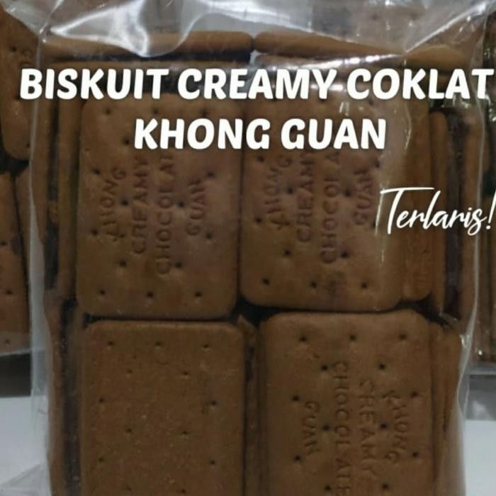 

Ger Biskuit Khong Guan Chocolate Cream / Krim Coklat 500gr