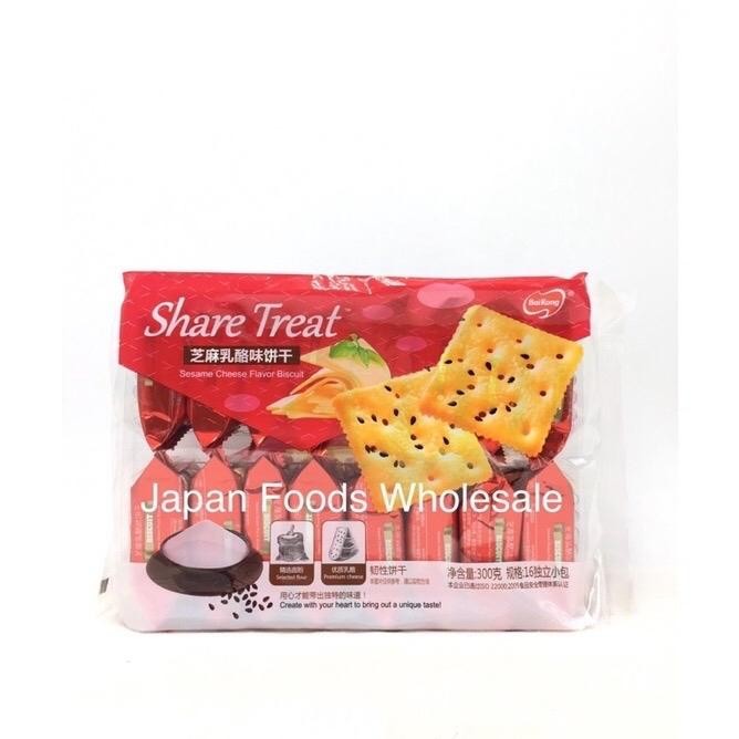

Ger Bairong Share Treat Sesame Cheese Flavor Biscuit
