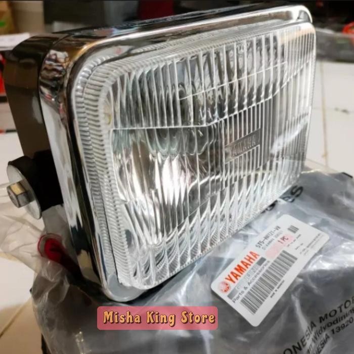 Reflektor Lampu Depan Rx King Kotak 5T5 Mika Original Gratisongkir
