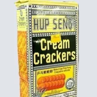 

Ger Biskuit HupSeng asin Malaysia Cream Crackers 425 gram Hap Seng hup