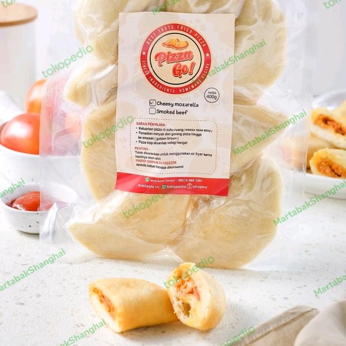

Ger PIZZA GORENG INDOSAJI DENGAN KEJU MOZARELLA ASLI! (FROZEN PACK) 9 rasa