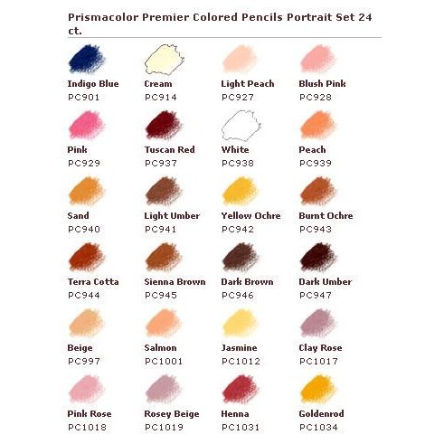 

Prismacolor Premier Portrait 24 Colored Pencil Sets Gratisongkir
