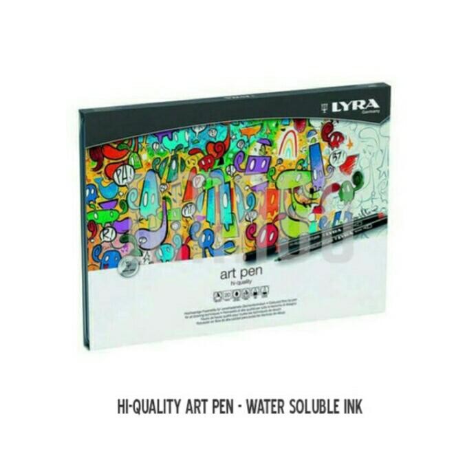 

Art Pen Lyra 20 Colour/Artpen High Quality Germany Gratisongkir