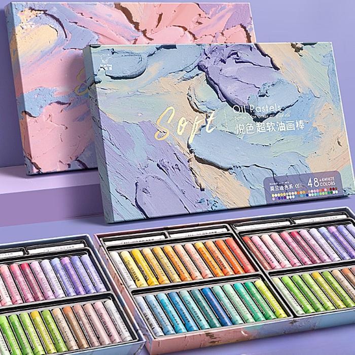 

Pastel Minyak Berat Seri Morandi, Krayon Lunak Khusus Seni Rupa Siswa Sekolah Dasar Gratisongkir