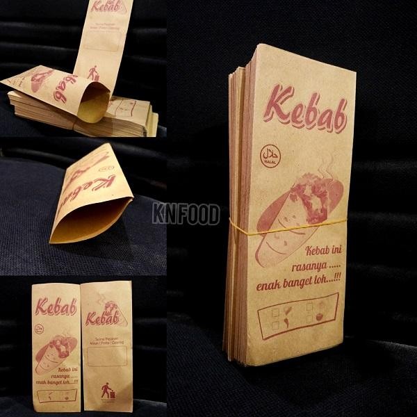 

Ger Kantong Kebab Coklat Samsons Kecil 100 Pc - Dus Kebab - Kemasan Kebab