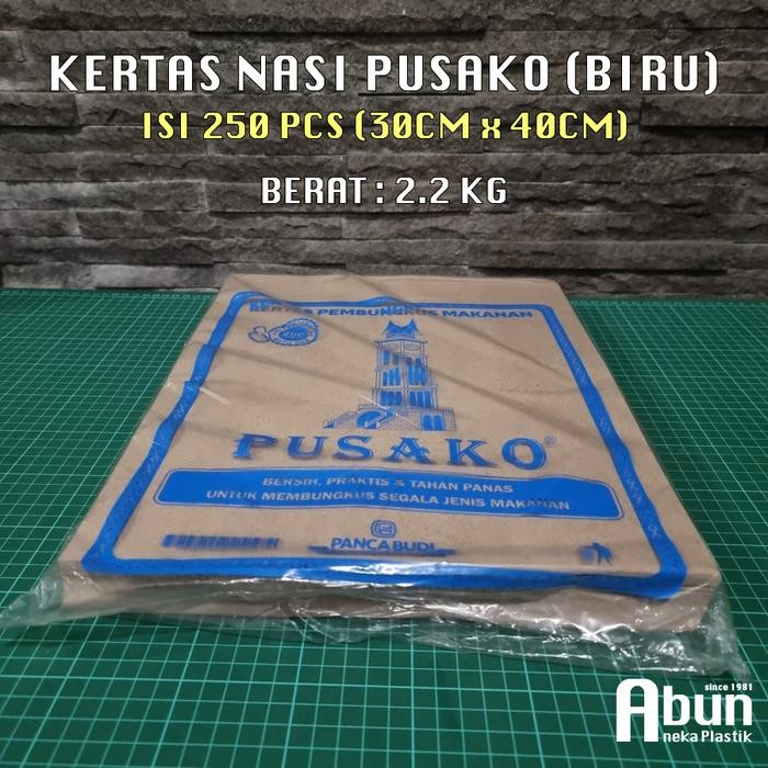 

Gdh Kertas Cokelat Nasi Pusako 30x40cm Isi 250pcs