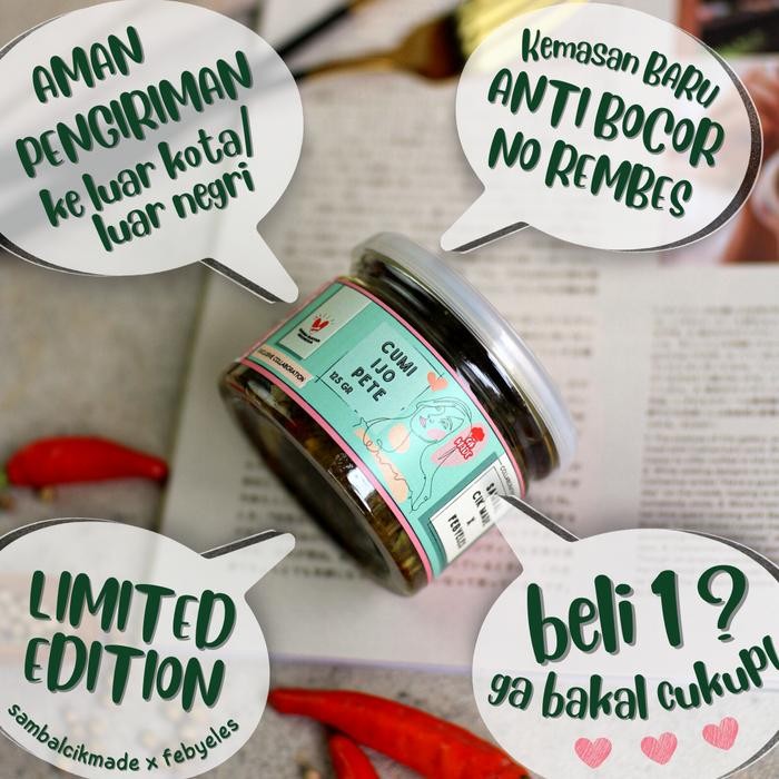 

Gdh Cumi Ijo Pete " Cik Made x Febyeles " - 125 Gram