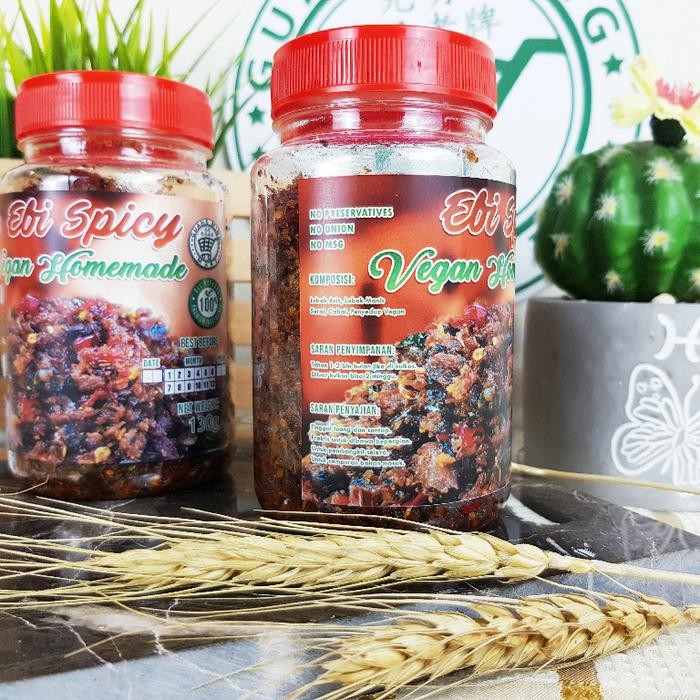 

Gdh Abon Ebi Spicy Vegan / Abon Udang Kering Vegan Homemade Siap Makan