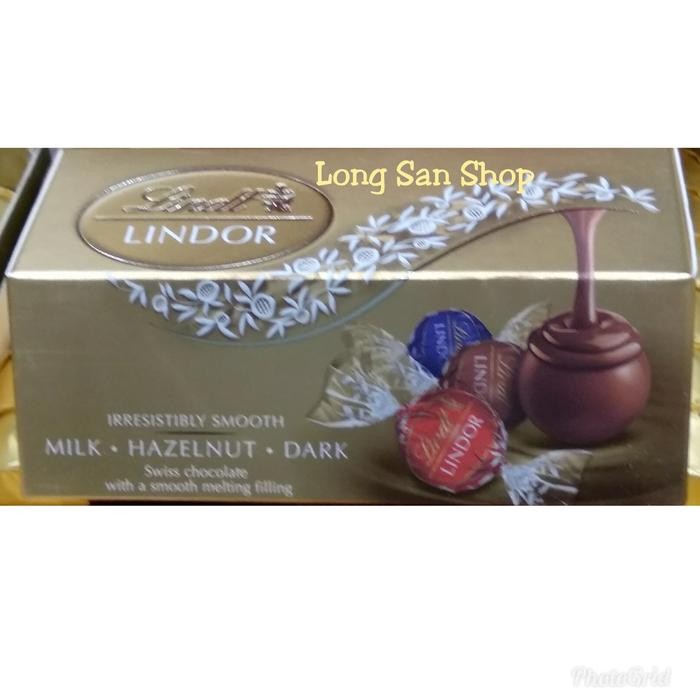 

Ger PROMO!! Lindt Lindor Assorted Chocolate Truffles-Coklat Impor