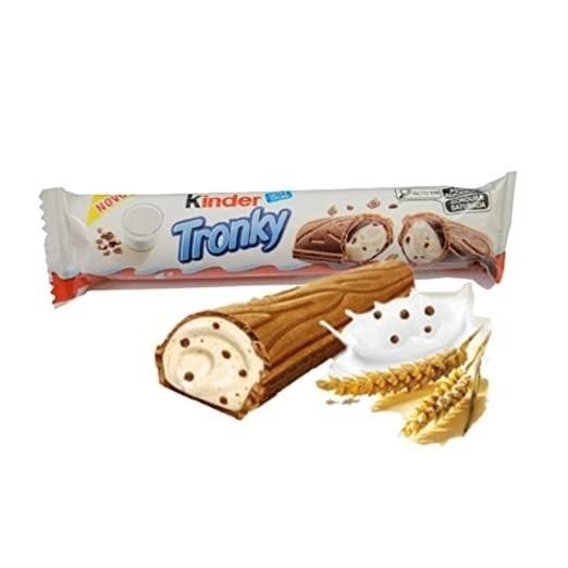 

Ger KINDER TRONKY WAFER CHOCOLATE 90gr ( HALAL)