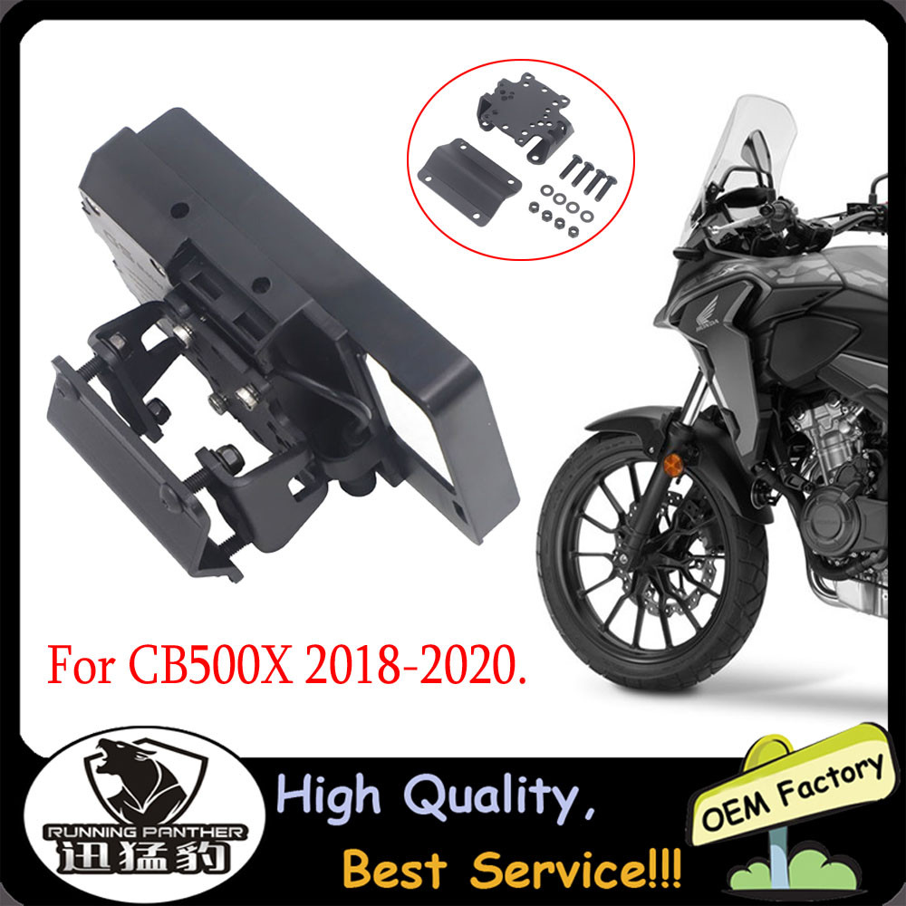 Motorcycle Windshield GPS Navigation Mobile Phone Bracket For Honda CB500X CB 500X CB500 X CB 500 X 
