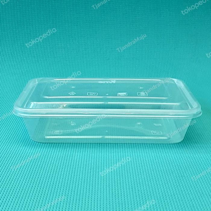  KOTAK MAKANAN/PLASTIK MAKANAN/THINWALL MERK DM 500ML/500 ML