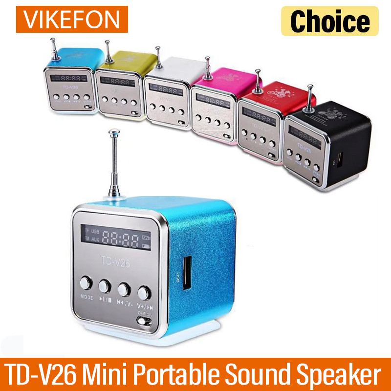 Rechargeable Portable radio FM portable mini radio Mini High Bluetooth Portable Voice Suitable for