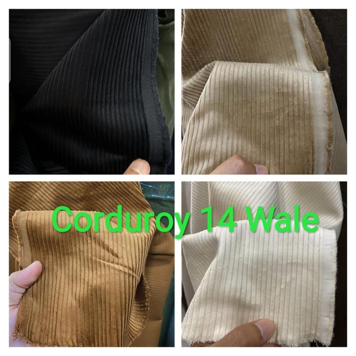 

KAIN CORDUROY BAHAN CORDUROY IMPORT CORDUROY 14 WALE KAIN KATUN KODE 371