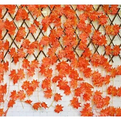 Daun hias/hiasan cafe/daun penghias dinding/daun rambat/daun plastik