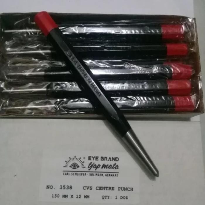 

Center Punch Anda Titik Bor 1 Pcs 150 X 12 Mm Tjap Mata Germany