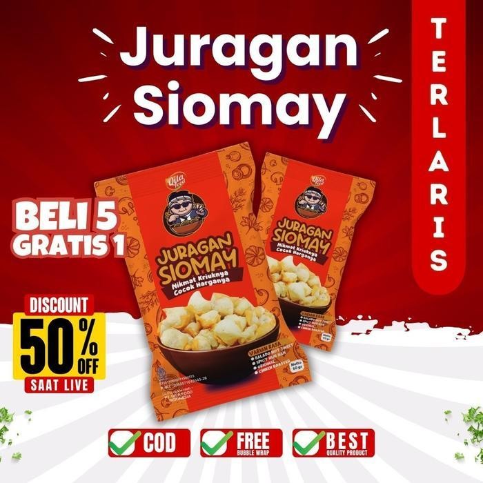 

TERLENGKAP SIOMAY KERING MINI VARIAN SNACK MAKANAN RINGAN SERBA 6 RIBU VIRAL CEMILAN PEDAS TERMURAH