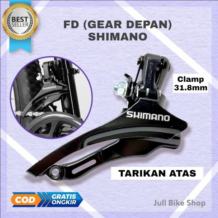 Terbatas Fd Shifter Shimano 2 / 3 Speed Front Derailleur Sepeda Mtb Lipat Dll Operan Depan Tourney