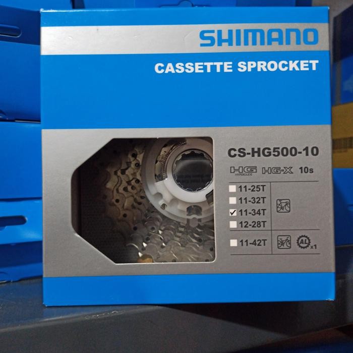Sprocket Shimano Deore 10 Speed #Gratisongkir