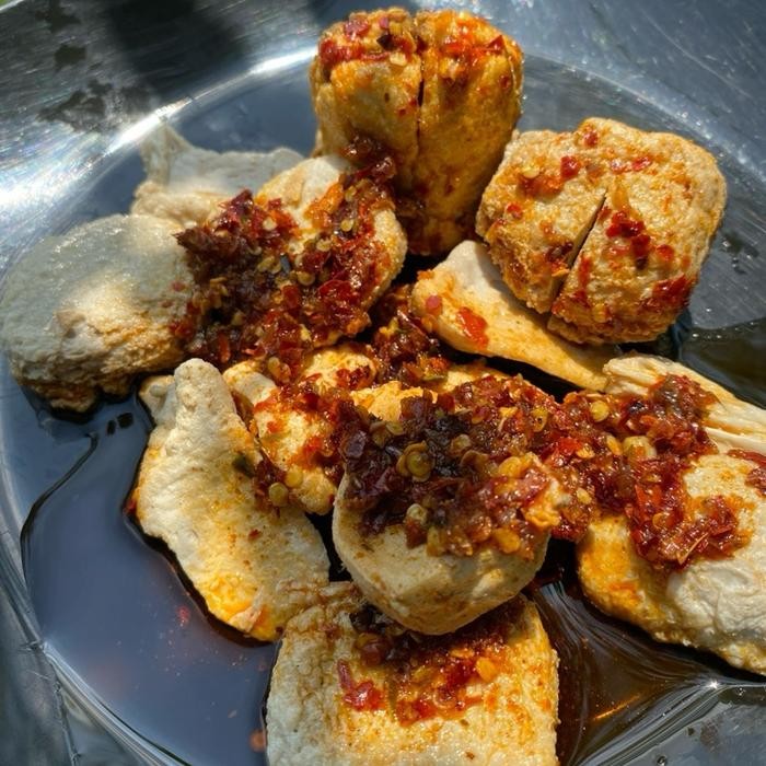 

basreng free chili oil viral snack enak camilan frozen food Baso Ikan