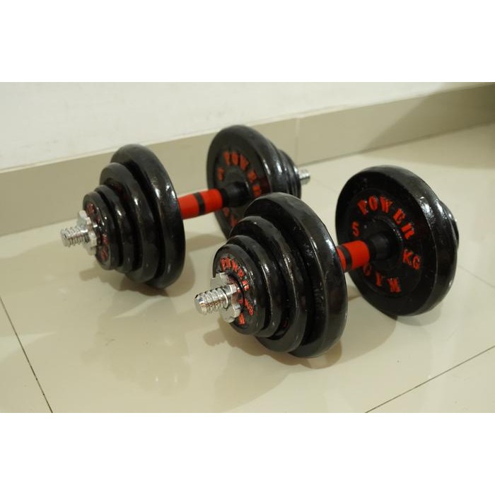 Dumbell Barbel Set 40Kg Dumbel