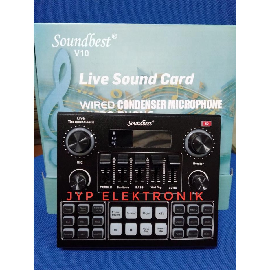 SOUNDCARD SOUND V10 / V 10 AUDIO STREAMING INTERFACE